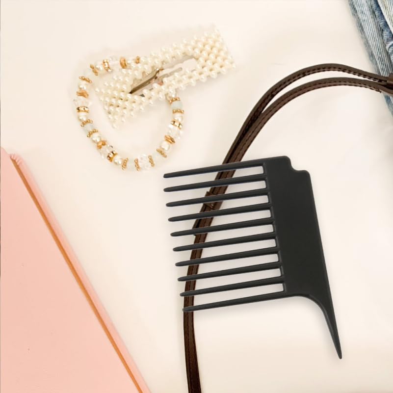 Set de 2 Peines de Dientes Anchos para Cabello Rizado miniatura 4