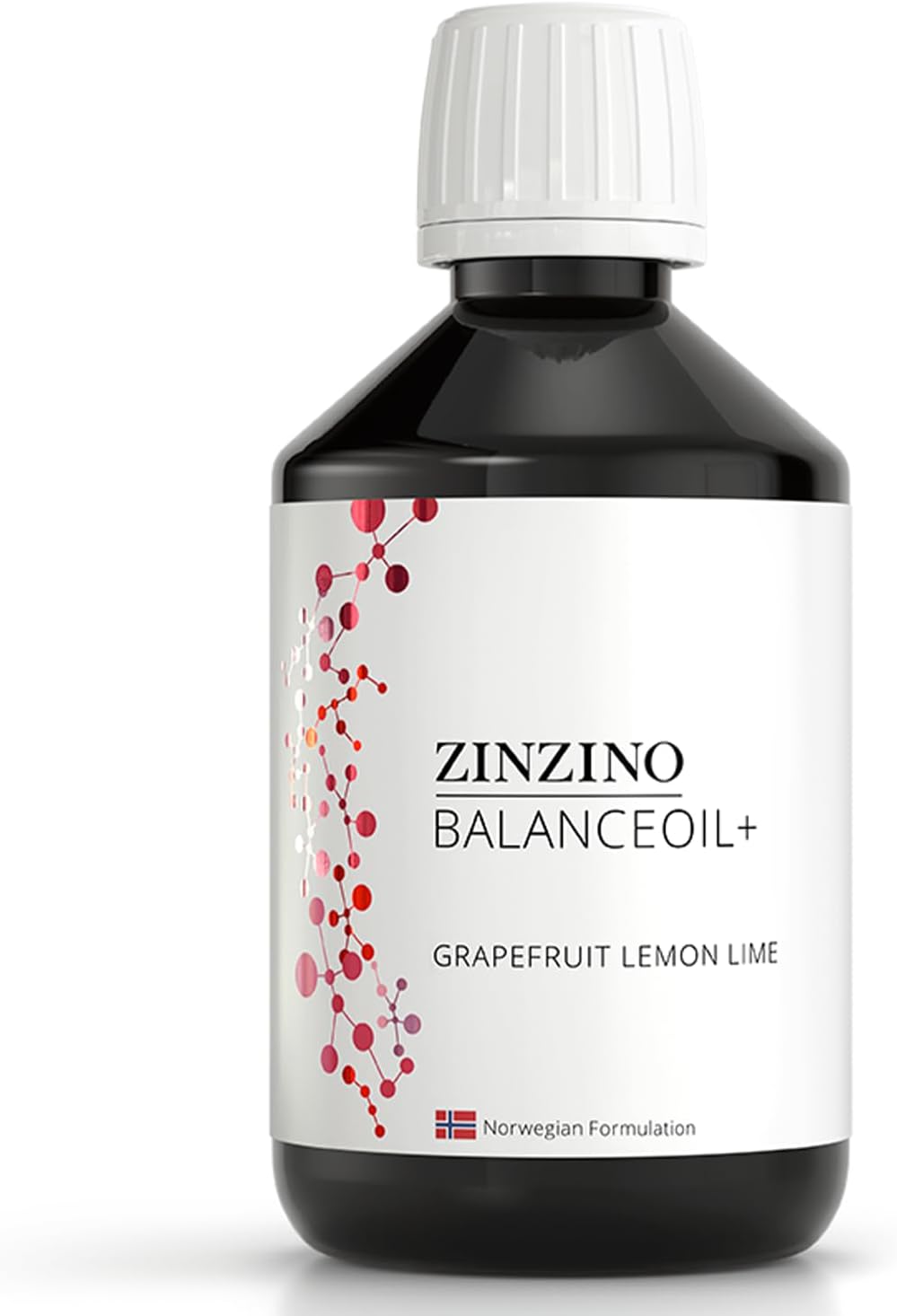 BalanceOil+ Grapefruit Lemon Lime - Fish Supplement with Extra Virgin Olive Oil, Omega-3 (EPA+DHA), Polyphenols, and Vitamin D3 - (300 ml)