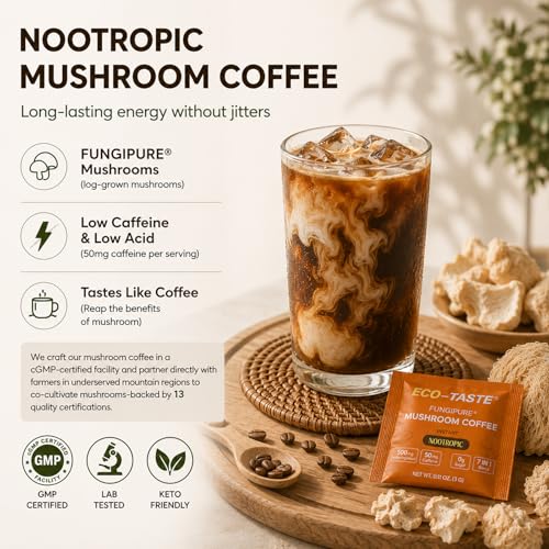ECO-TASTE 7-in-1 Mushroom Coffee