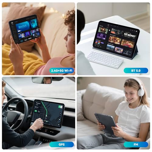 undefined 【タブレット 13インチ Wi-Fiモデル】BNCF Bpad 13 Android 15、Unisoc T615、8コア、20GB+256GB+1TB拡張、13.4" In-Cell FHD IPS 1920x1200、Widevine L1、GPS+2.4G/5G Wifi+BT5.0+FM、10000mah+Type-C+18W急速充電器、顔認証+画面分割+無線投影+イヤホンジャック付き の商品画像 6