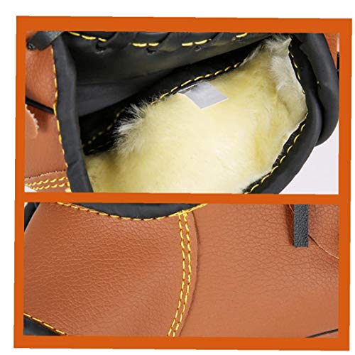 Gant De Baseball en Cuir Haut De Gamme Sport Teeball Gant Et Balle De Softball Mitten Mitt pour Les Enfants Et Les… - Image 5
