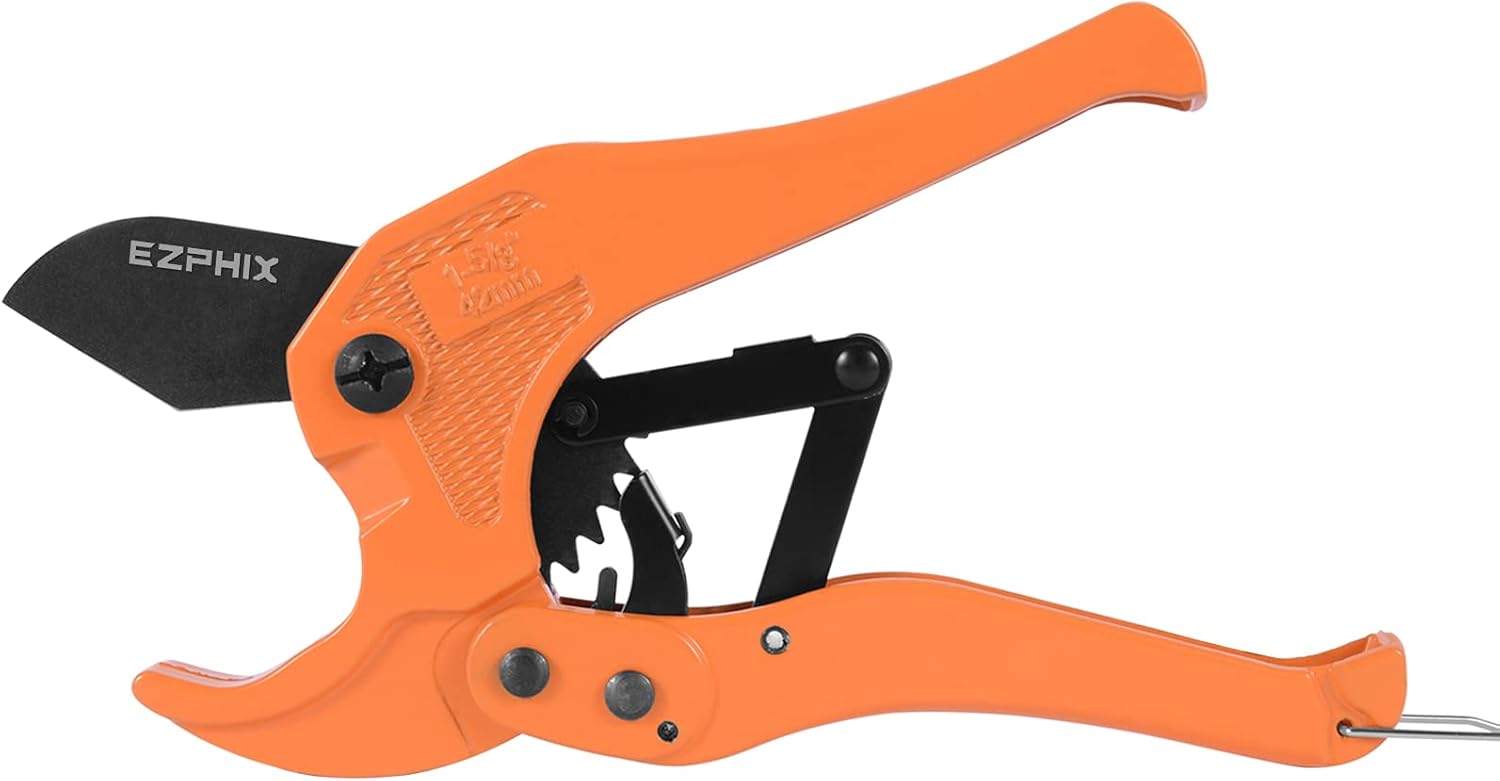 Buy EZPHIX Pipe and Tube Cutter, Ratcheting Hose Cutter OneHand Fast