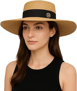 Sun Protection Hat for Women, UPF 50 Wide Brim Hat, Lightweight Adjustable UV Protection Hat for Beach, Gardening, Outdoor Wear