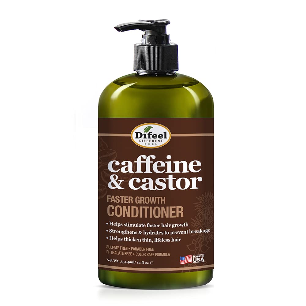Difeel Caffeina & Castor - Balsamo Per La Crescita Più Rapida, 355 Ml-image