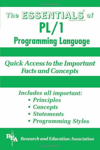 PL/1 Programming Language (Essential Series) : Research & Education ...
