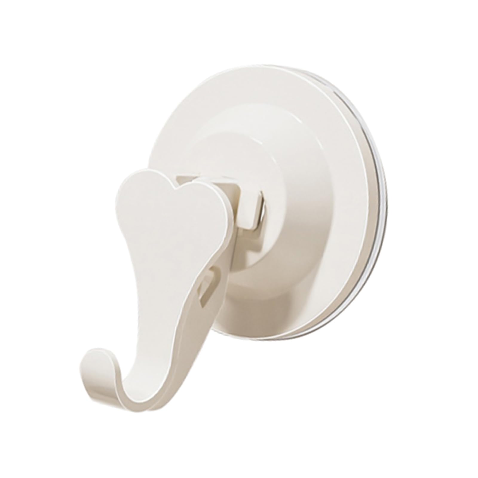 Ywluuoo White Multifunction Suction Cup Hook Abs Wall Hook Kitchen Bathroom Organizers Quick Installatio For Towels & Clothes In Bathrooms Towel Holder
