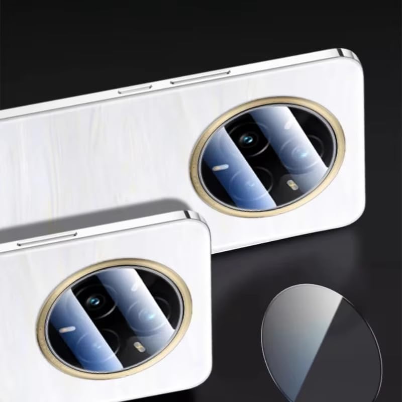 Image of Xmon Back Camera Lens Protector for Realme 14 Pro / 14 Pro Plus 5G (1 Pack) Premium Camera Glass Protector Guard, Anti-Scratch, Ultra-Clear, Easy Installation
