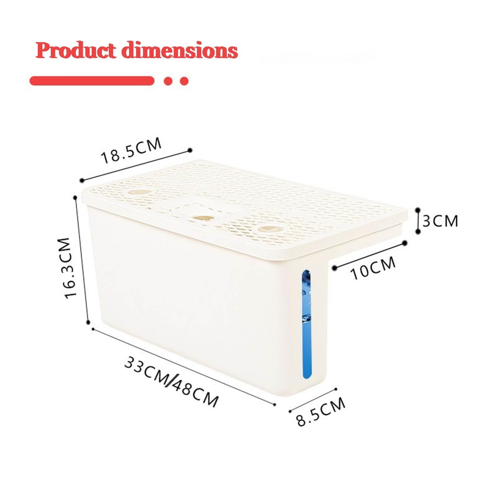 Umidificatore A Radiatore Senza Alimentazione Elettrica Portatile Grande Capacità Riscaldamento per Evaporazione per Stufe A Gasolio per Uso Domestico WXQTM(33x16.3x18.5cm)