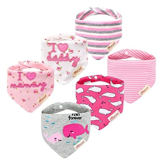 bufandas para bebes SLOSH Baberos Bebe Bandanas Bufanda Toalla Drool Niña Niño Recien Nacido