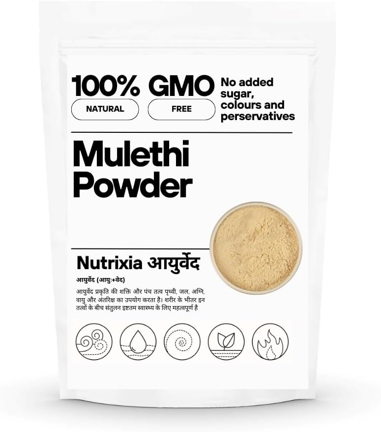 Mulethi Powder-Licorice Root/Glycyrrhiza glabra/Muleti (100 Gms)