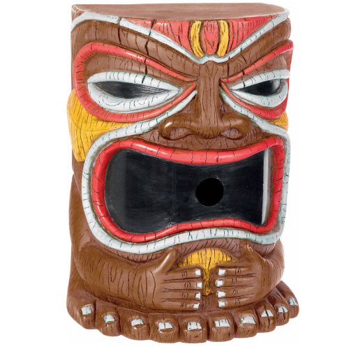 Multicolor Tiki Plastic Bubble Machine - 12.25