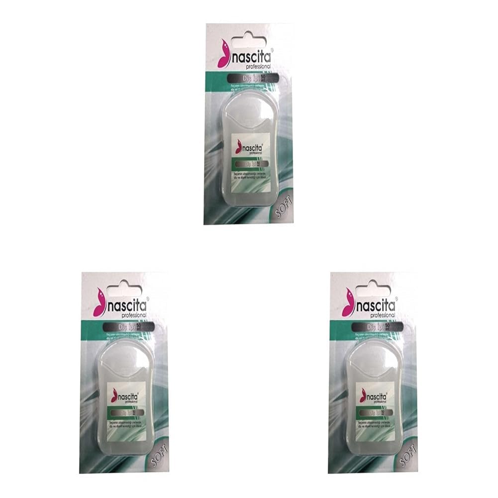 Nascita Profesyonel Yumuşak Diş İpi (1 x 50 m) 3lü paket