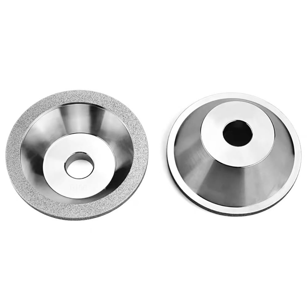 Szlifierka Z Węglika Wolframu Tarcza Diamentowa 100 Mm Średnica Zewnętrzna 20 Mm Otwór Stabilne Precyzyjne Szlifowanie Narzędzie Do Polerowania 1 Szt.(Grit 100)
