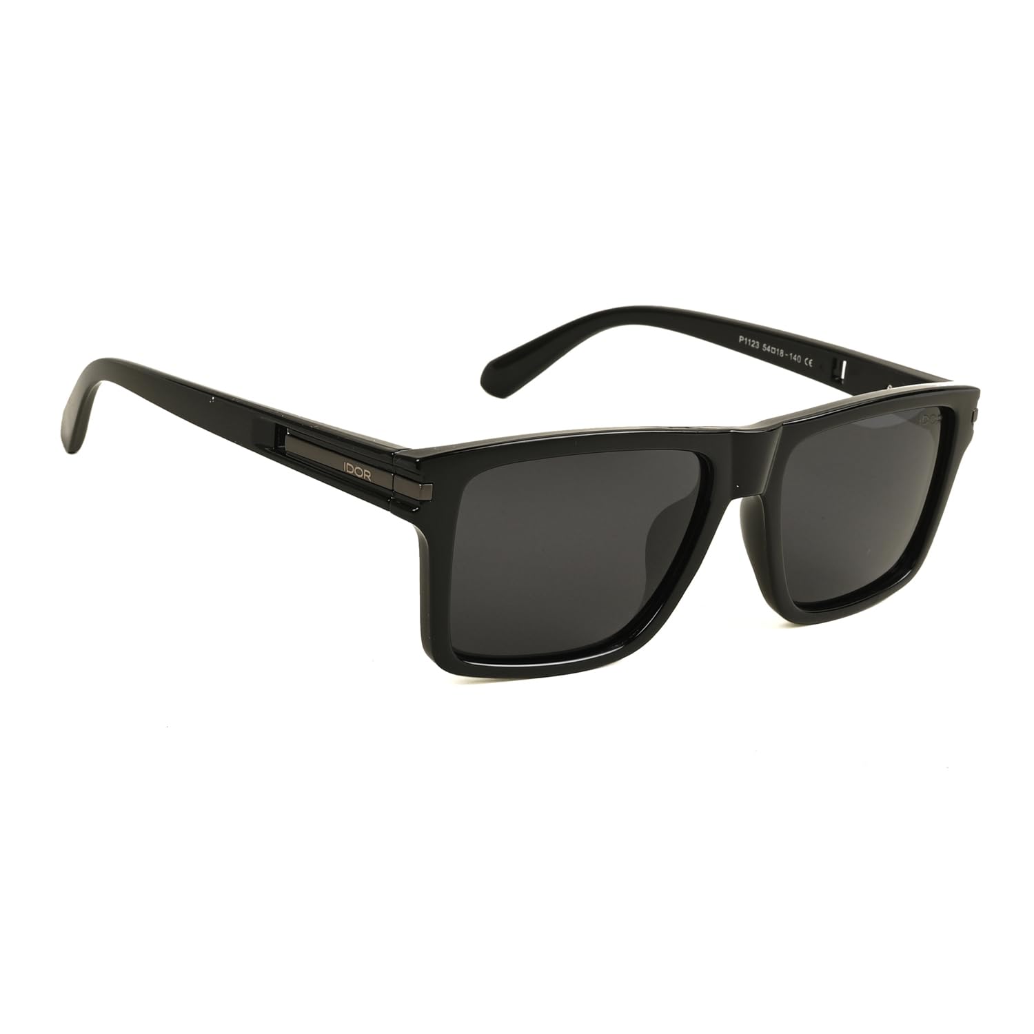 idor P-1123 Polarized UV400 Sunglasses for Men & Women | Premium Square Wrap Style Frame | Lightweight TR90 Frame | Driving, Travel & Outdoor Sunglasses-picture-56