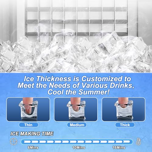 Portable Countertop Ice Maker for Kitchen