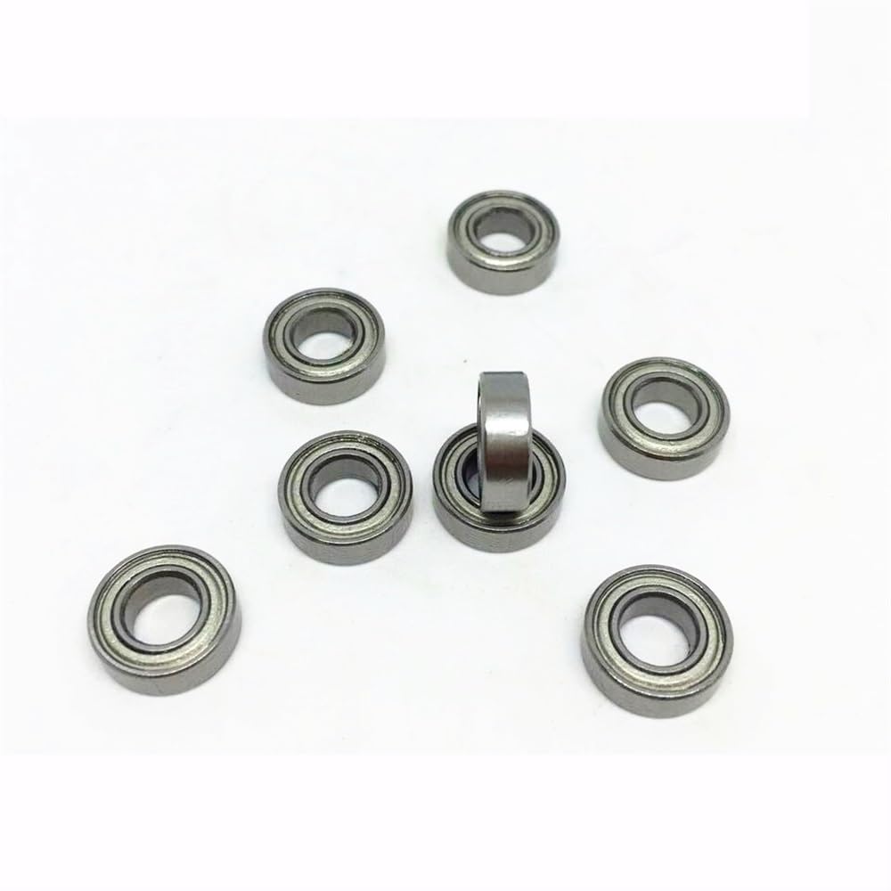 WTEPNQQDI 50Pcs MR126ZZ L-1260ZZ 6x12x4 mm Deep Groove Ball Bearing Miniature MR126Z MR126(Advanced(30000RPM))