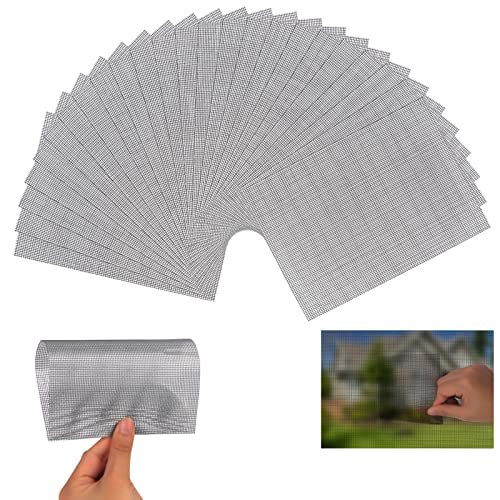 Snapklik.com : AOBOPLE 24 Pcs Window Screen Repair Kit, 5 X 7 Inch ...