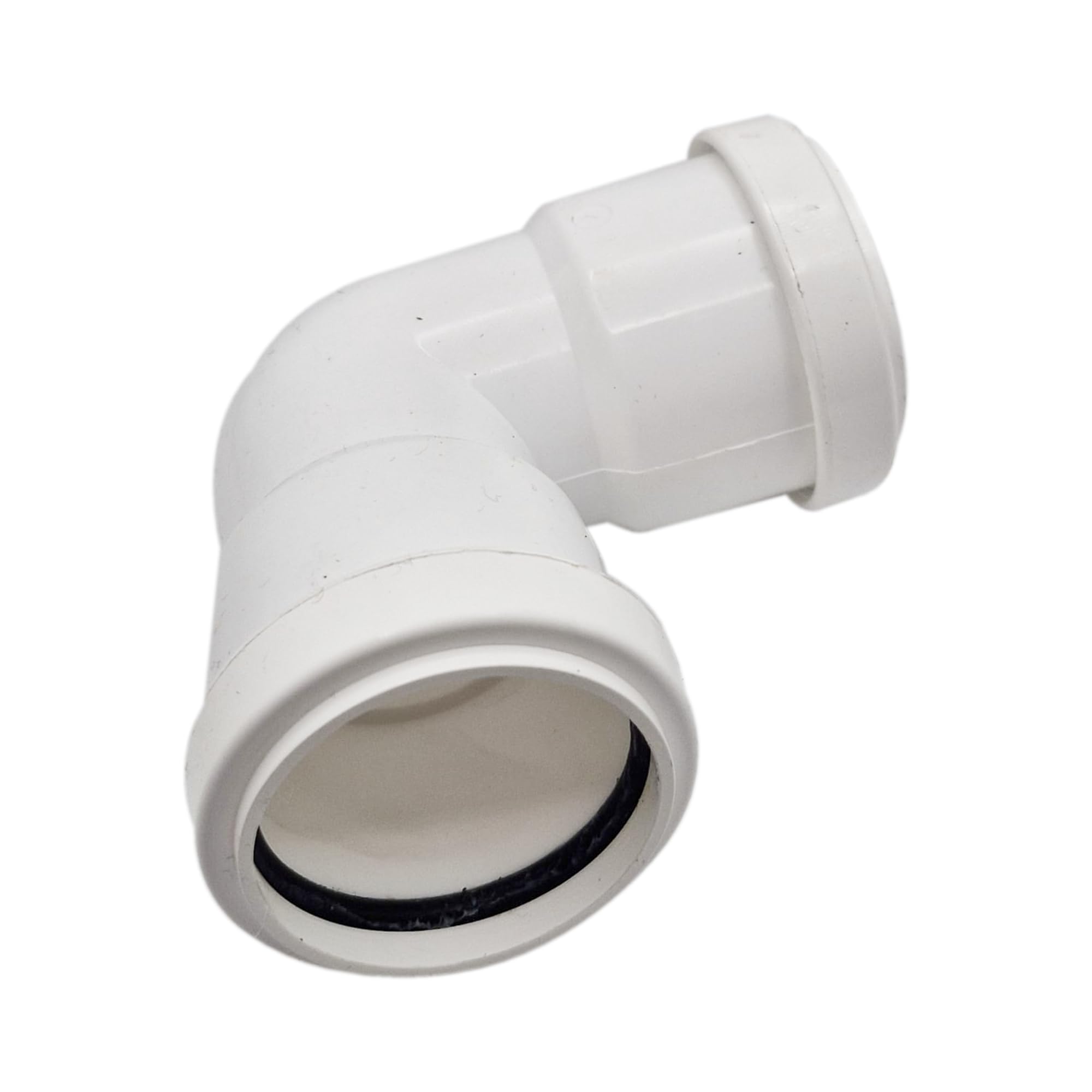 Shmox White 40Mm Pushfit Waste Knuckle Bend- Waste Pipe And Fittings