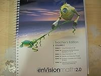 enVisionmath 2.0 Teacher's Edition Grade K Volume 2 Common Core 0328827770 Book Cover