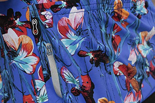 Camisa De Ciclismo Feminina Márcio May Funny Premium Royal Flower