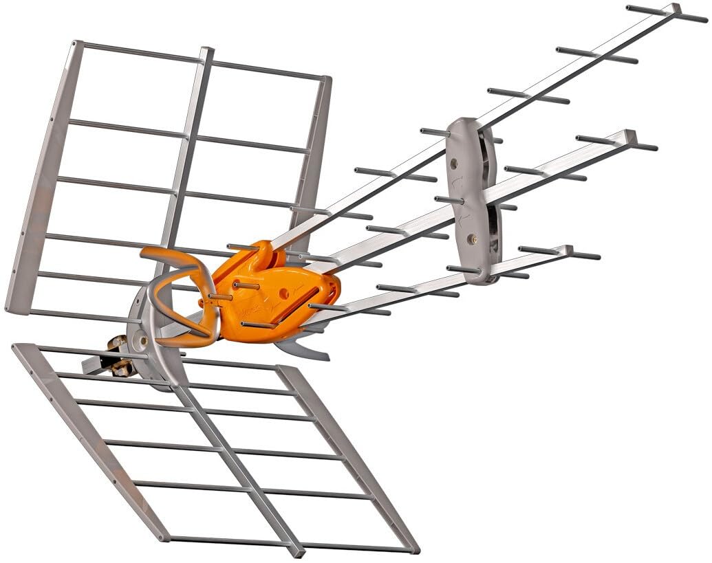 Antena UHF para recepción TDT, con Alta Ganancia y filtros antiinterferencias, Ideal para Mejorar señal de televisión.