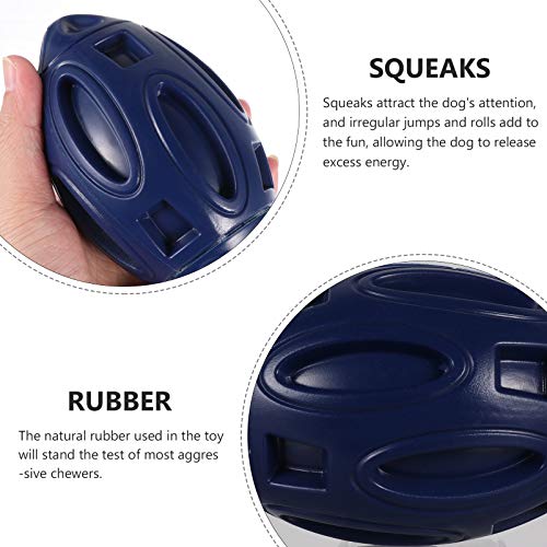 POPETPOP Brinquedos Que Fazem Barulho Cachorro Verificador de Cachorro Bola Chiar Brinquedo de Futeb