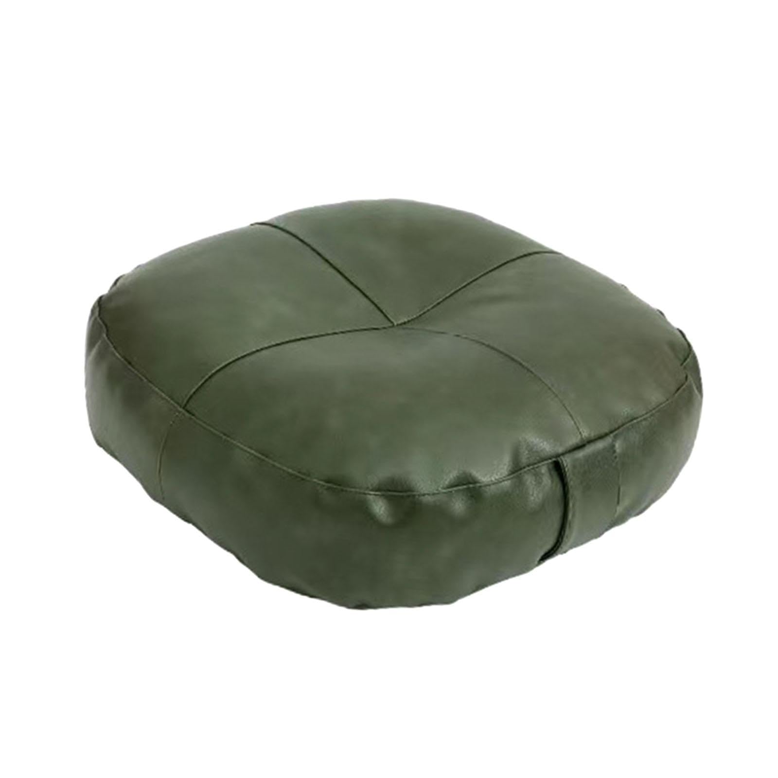Round Floor Pillow Decorative Ottoman Pouf for Balcony Adults Indoor Outdoor Green |Home & Garden | Home D?©cor | Pillows-picture-30