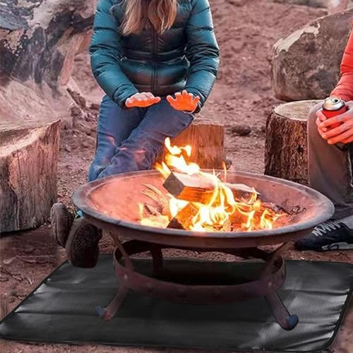 Tapis sous barbecue résistant à la chaleur et imperméable