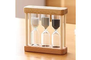 1/3/5 Minute Creative Hourglass in Wood with Sand Indoor Kitchen Decoration