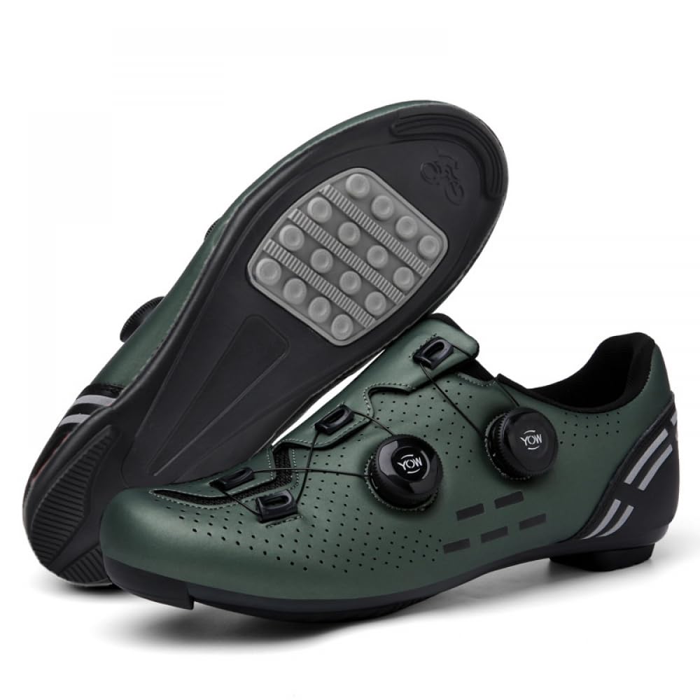 Buty rowerowe dla mężczyzn i kobiet, oddychające gumowe dno, buty rowerowe, antypoślizgowe trampki do roweru szosowego, płaskie pedały, spinningowe, do użytku wewnątrz i na zewnątrz, Biały niebieski 2