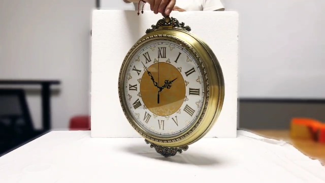 Amazon.com: Guyifuny Vintage Double Sided Wall Clock 360-Degree