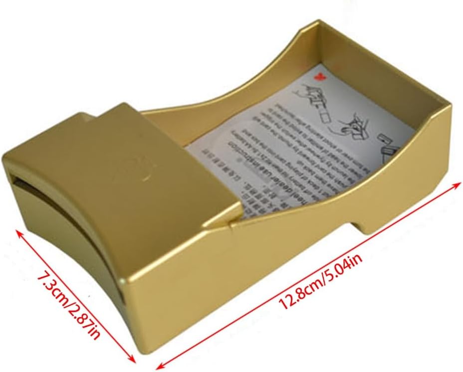 Automatic Playing Card Dealing Tool Electric Wheel Dealer 1 Deck Card Shuffling Machine Playing Card Tool for Home