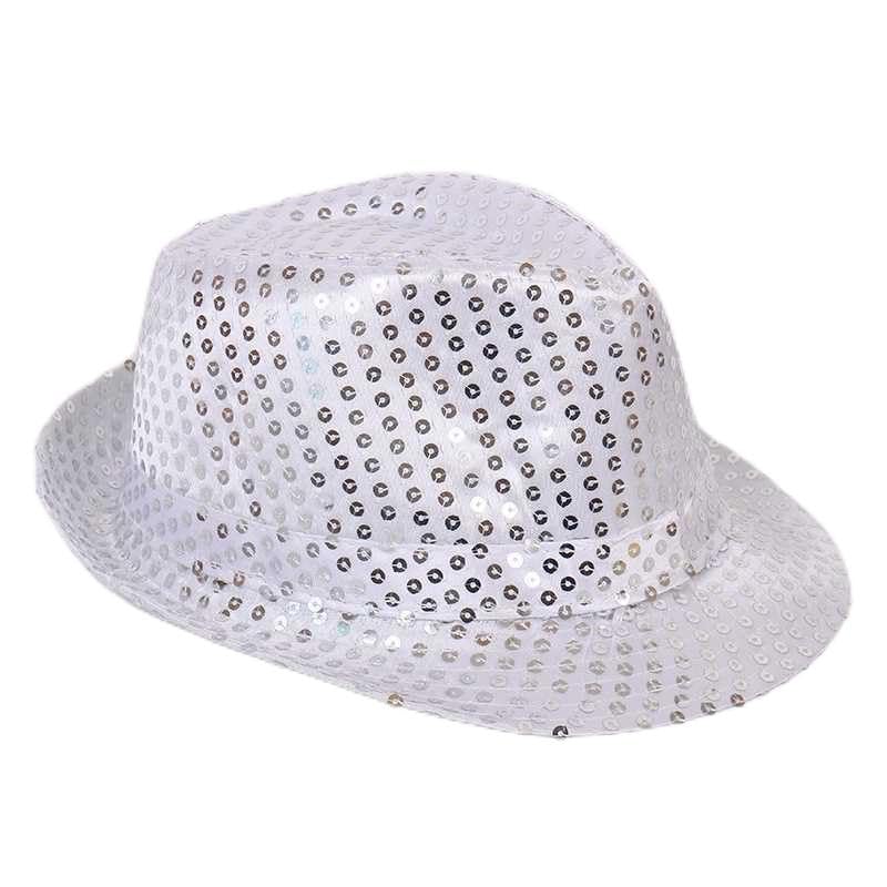 COACOM 1 Chapeau De Fête Avec Paillettes Et 1 Nœud Papillon, Argent Brillant Et Accrocheur, Léger, Confortable Et Non Sensuel, Accessoires Et Accessoires,...