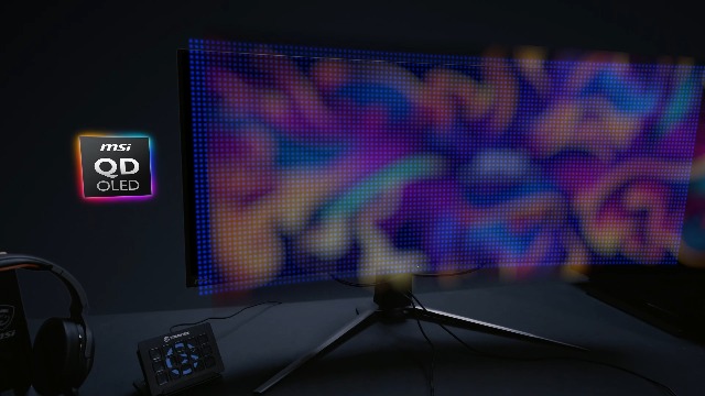 MSI MPG 341CQPX QD-OLED 34-inch Curved OLED Gaming Monitor