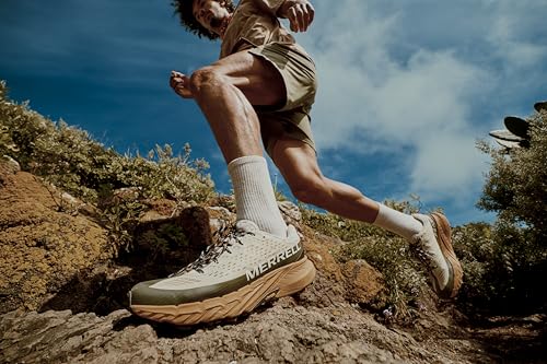 Image of Merrell Men's and Women's Recycled Cushioned Crew Socks-6 & 12 Pairs-Hiking Arch Support