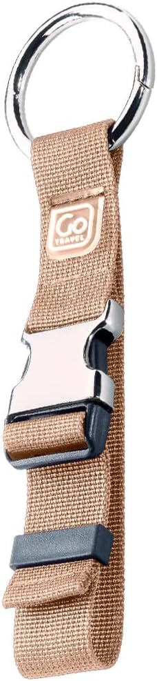 Go Travel Carry Clip, Carabiner Clip for Carrying Jackets, Umbrellas, and Shopping Bags, Easy Attachment to Luggage Bags, Travel Essentials