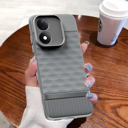Image of Outlouders Back Cover for Redmi Note 17 5G | Full Camera Protection | TPU Soft Flexible Shockproof Bumper Case (Grey)