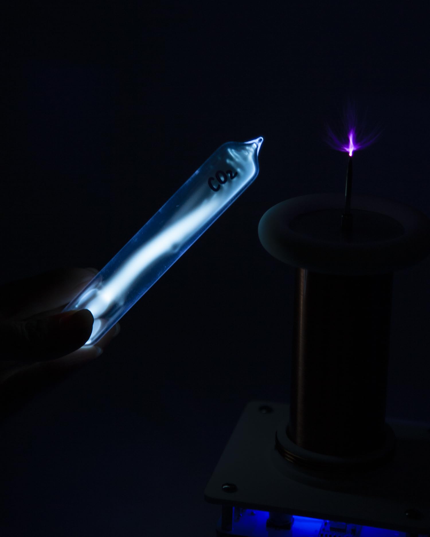 Noble Rare Colección de gases luminosos 99,999% puros helio neón argón criptón xenón paquete de 5