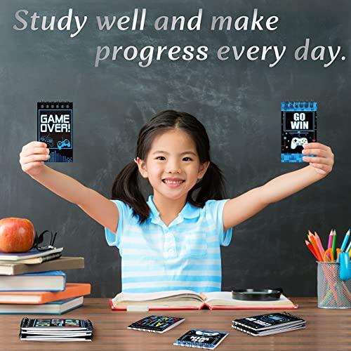 Containlol 24 Pcs Gaming Mini Notepads, Video Game Birthday Party Favors Supplies Gaming Party Notebooks Gamer Prize Gifts Teacher Classroom Supplies Mini Notepad Pack for Girl Boy Video Game Birthday - Image 6