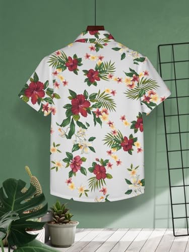 Image of HELLCAT Beige Trendy Regular Fit Printed Causal Shirt for Boys