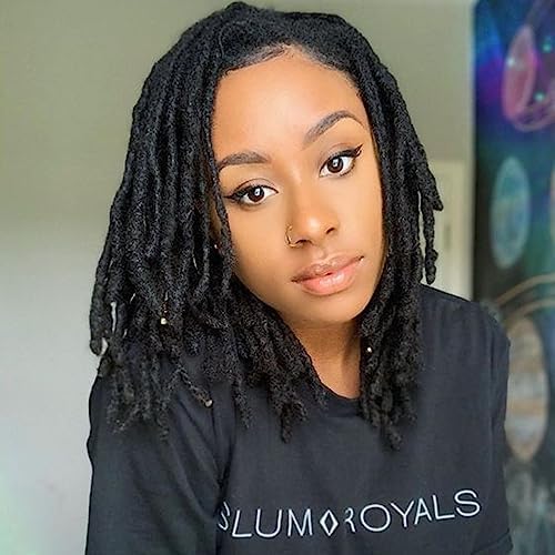 Amazon.com : 0.4cm 4 inch 20strands Locs Extensions Human Hair Natural ...