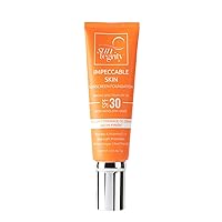 Vista 2 de Suntegrity Impeccable Skin - Protector solar tintado, SPF 30 de amplio espectro (marfil) - 2 oz