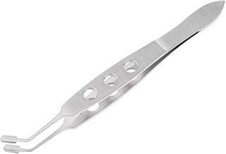POFET Meibom Glands Stainless Steel Tweezers - Eyelid Massage Tweezers - Meibom Gland Expressor - Eyelid Massage Tweezers for Problems with Dry Eyes