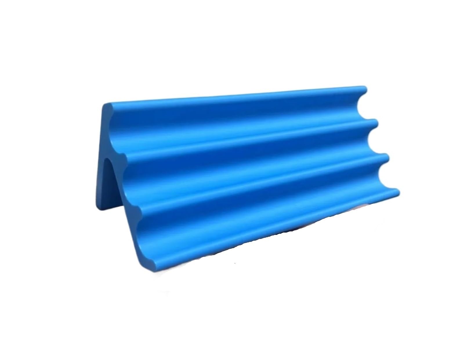 Ladfrtyu Blue Fountain Pen Holder Pen Holder Modern Minimalist Style Stand 3D Printed Office Desktop Organizer(Blue)