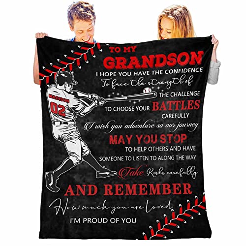 Customgrandsongiftsfromgrandmatomygrandsonblanketgiftsformygrandsonfromgrandmaandgrandpabaseballbirthdaygraduationdaygiftsforgrandsonblanketfromgrandparents50x60inches Urban Country Home Decor Custom grandson gifts from grandma to my grandson blanket gifts for my grandson from grandma and grandpa baseball birthday graduation day gifts for grandson blanket from grandparents 50×60 inches urban country home decor