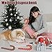 ZDQC 3 Stück Hundespielzeug Zuckerstange - Kauspielzeug, Seil Aus Baumwolle, Weihnachts-Hundespielzeug