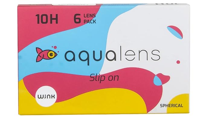 Aqualens 10H Monthly Disposable Contact Lenses - (6 Lens/Box) (-3.50)