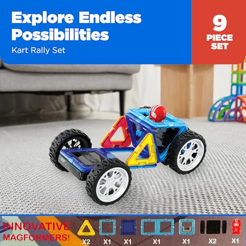 【美品】ボールネンド　MAGFORMERS 106PCSと車輪のSET MAGFORMERS ボーネルンド マグフォーマー 車輪セット｜おもちゃ