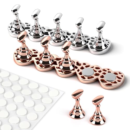 Support à ongles magnétique pour fixer et décorer vos capsules sans colle