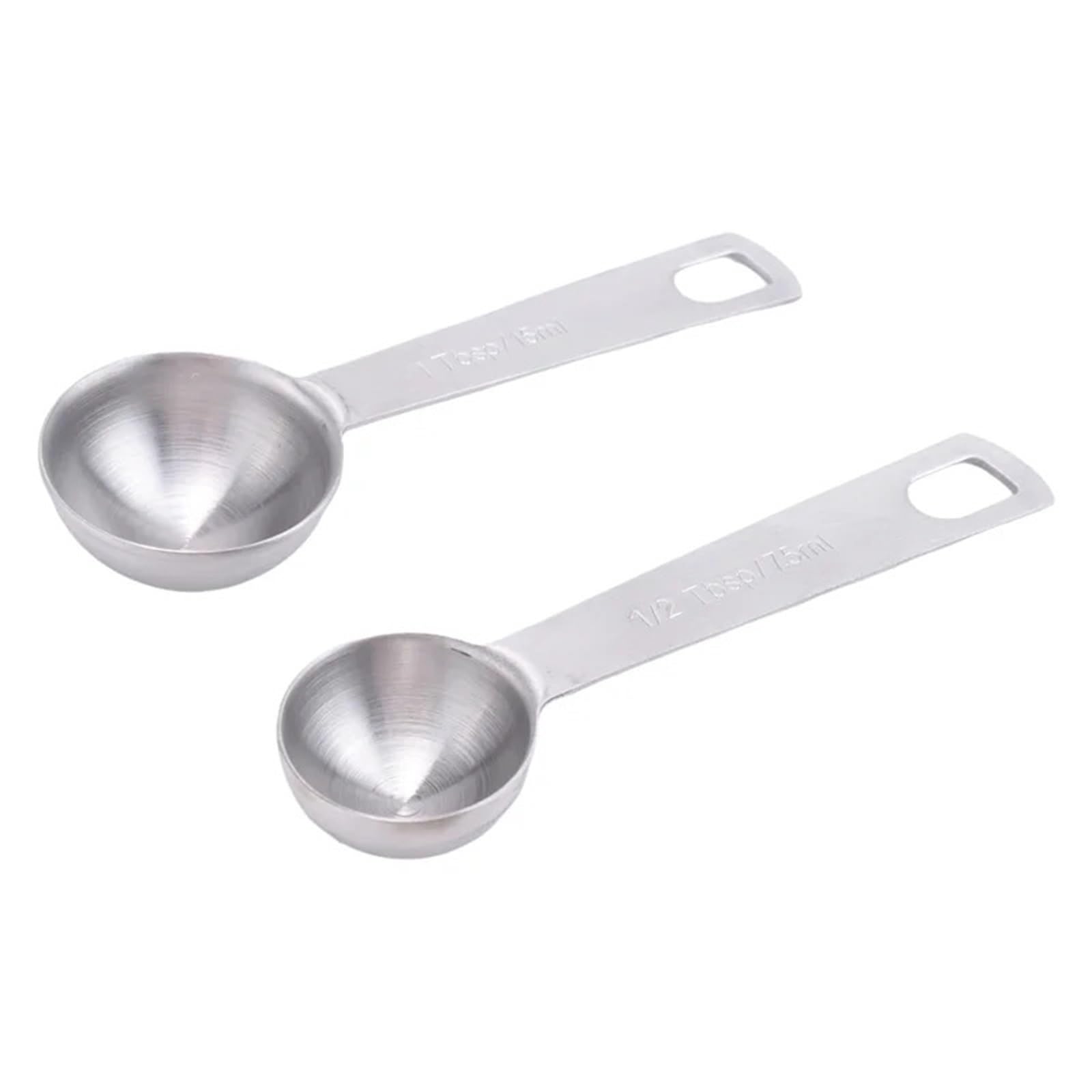 Cucharas medidoras, juego de tazas y cucharas acero inoxidable, cucharadas pequeñas con medidas métricas estadounidenses para Medir Líquidos y Sólidos